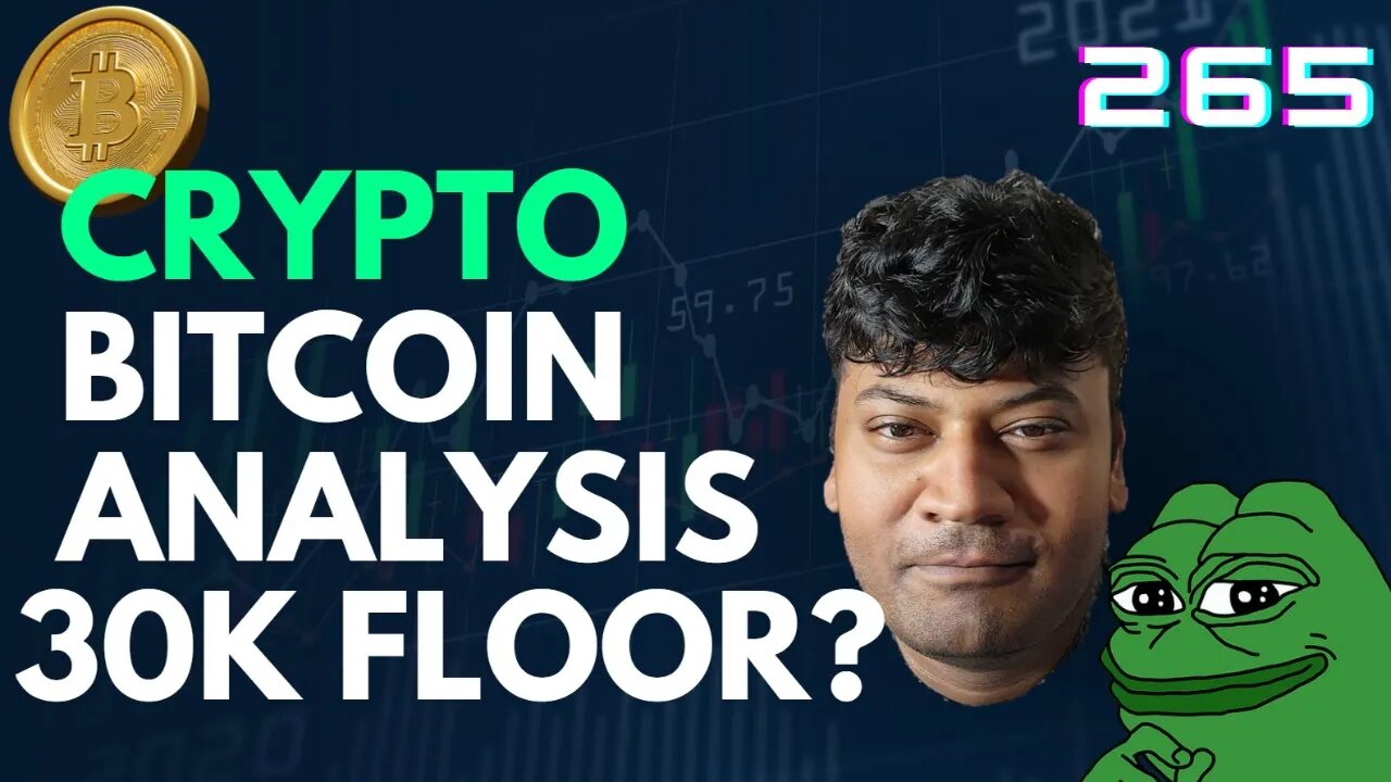 Crypto Bitcoin Analysis 30k Floor? #btc #pepe #eth #265
