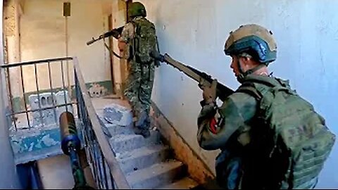 Intense Russian POV Urban Warfare Footage from Ukraine Conflict