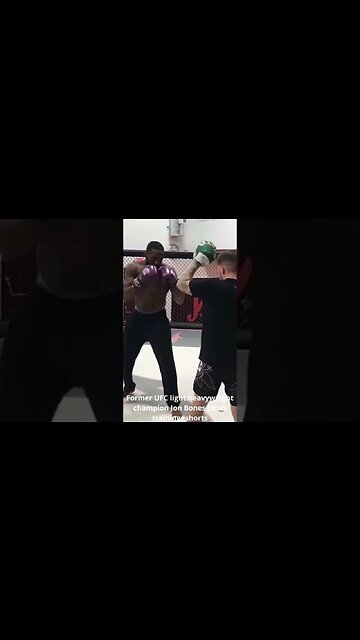 Former UFC light heavyweight champion Jon Bones Jones training #shorts #heavyweightchampion