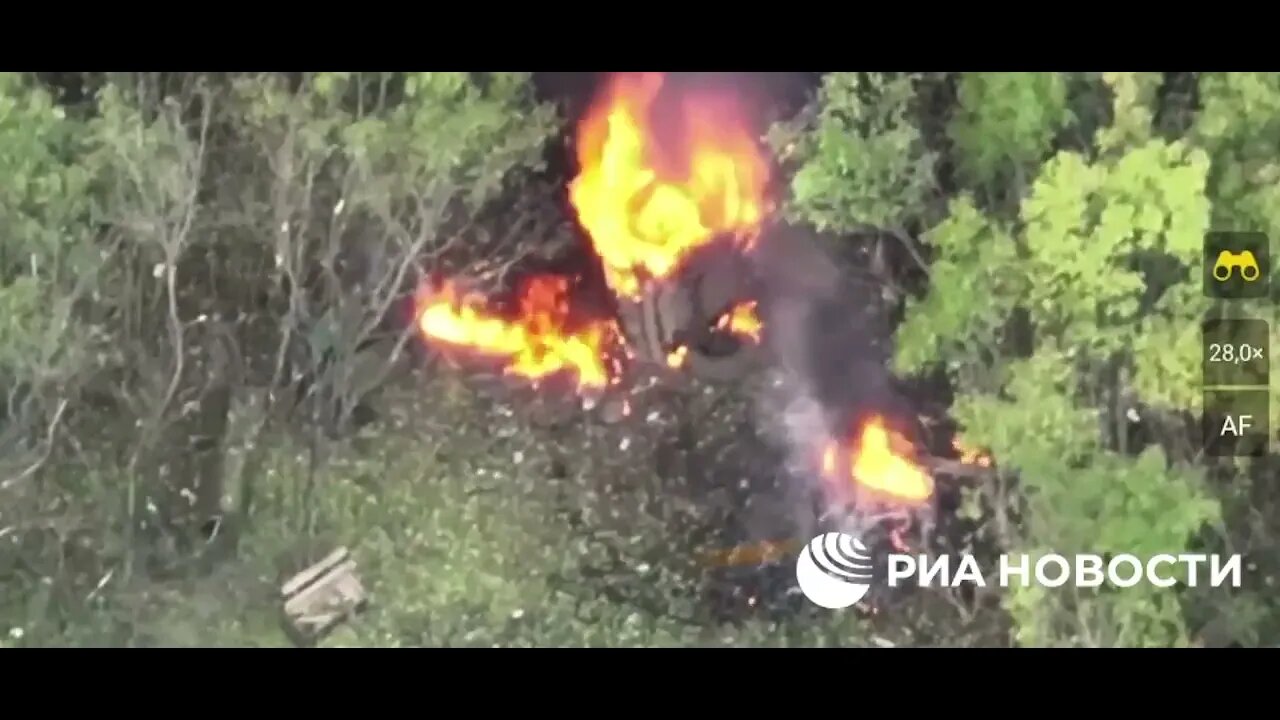 The AFU equipment, which was destroyed by Russian units in the Kherson direction