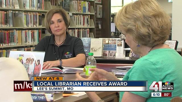 Book club leader wins Mid-Continent Public Library award