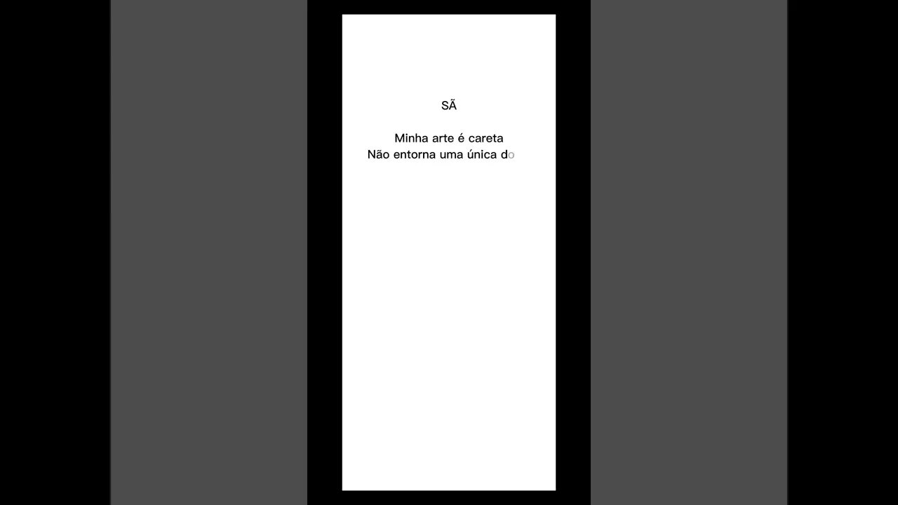 SÃ - um poema de minha autoria pra vocês. #shorts