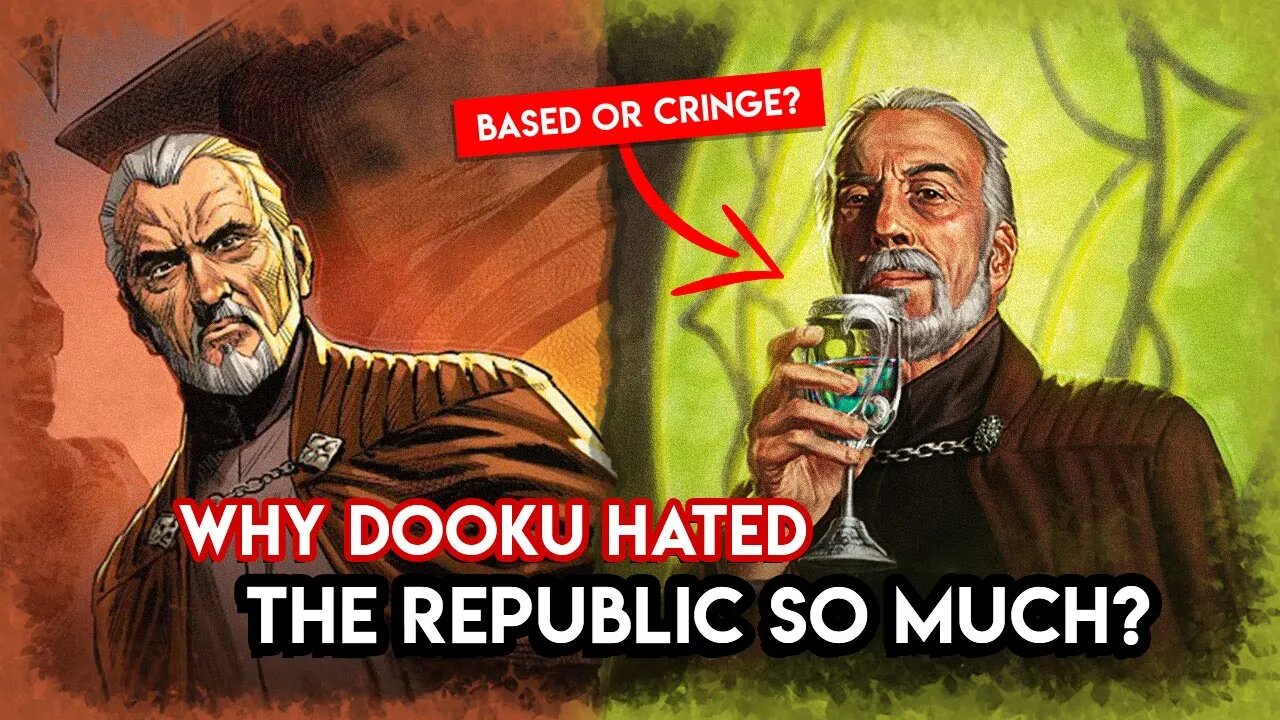 Was Count Dooku Actually RIGHT? - The Philosophy of Star Wars' Most Classy Sith