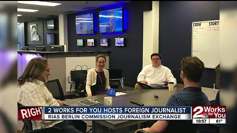 2 Works for You hosts foreign journalist part of RIAS exchange