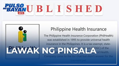 Lawak ng pinsala ng Medusa hacking sa PhilHealth