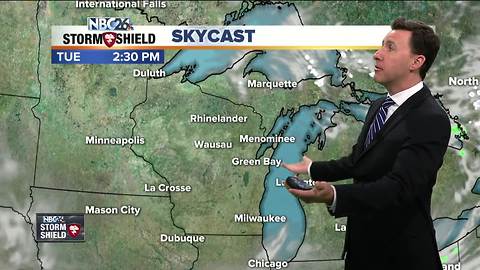 Michael Fish's NBC26 weather forecast