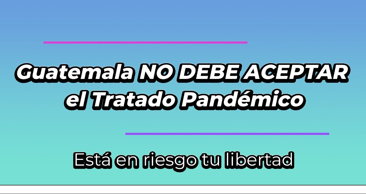 Grupo de ciudadanos presentó petición para no firmar el tratado pandémico de la OMS