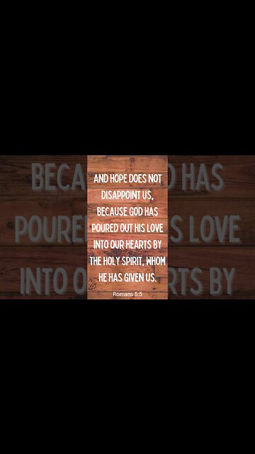 Romans 5:5 #shorts