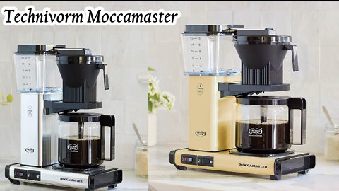 Technivorm Moccamaster 53927 KBGV 10-Cup Coffee Maker Butter Yellow, 40 Ounce, 1.25l