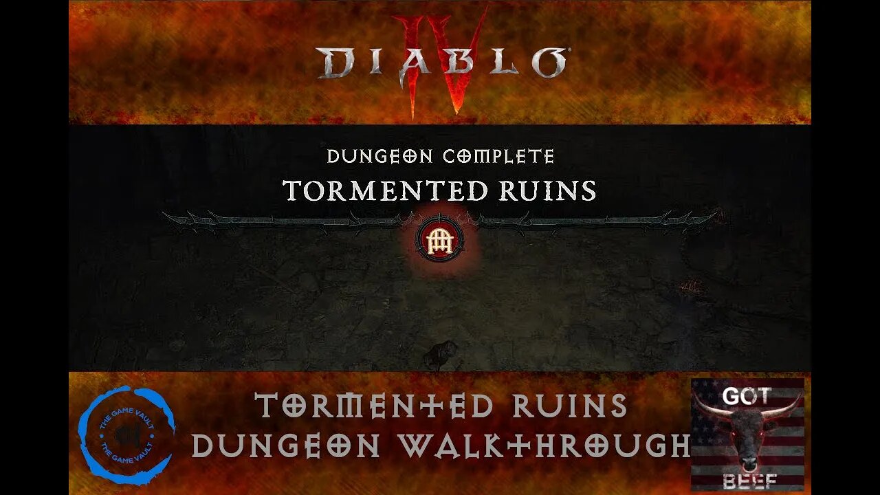 Diablo IV Tormented Ruins Dungeon Walkthrough