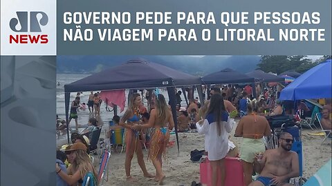 Chuvas continuam no Litoral Norte e moradores sofrem com falta de água na Barra do Sahy