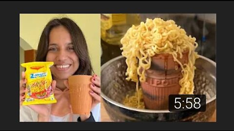 Tandoori Fire Maggi Recipe | Instant Noodles Recipe | So Saute