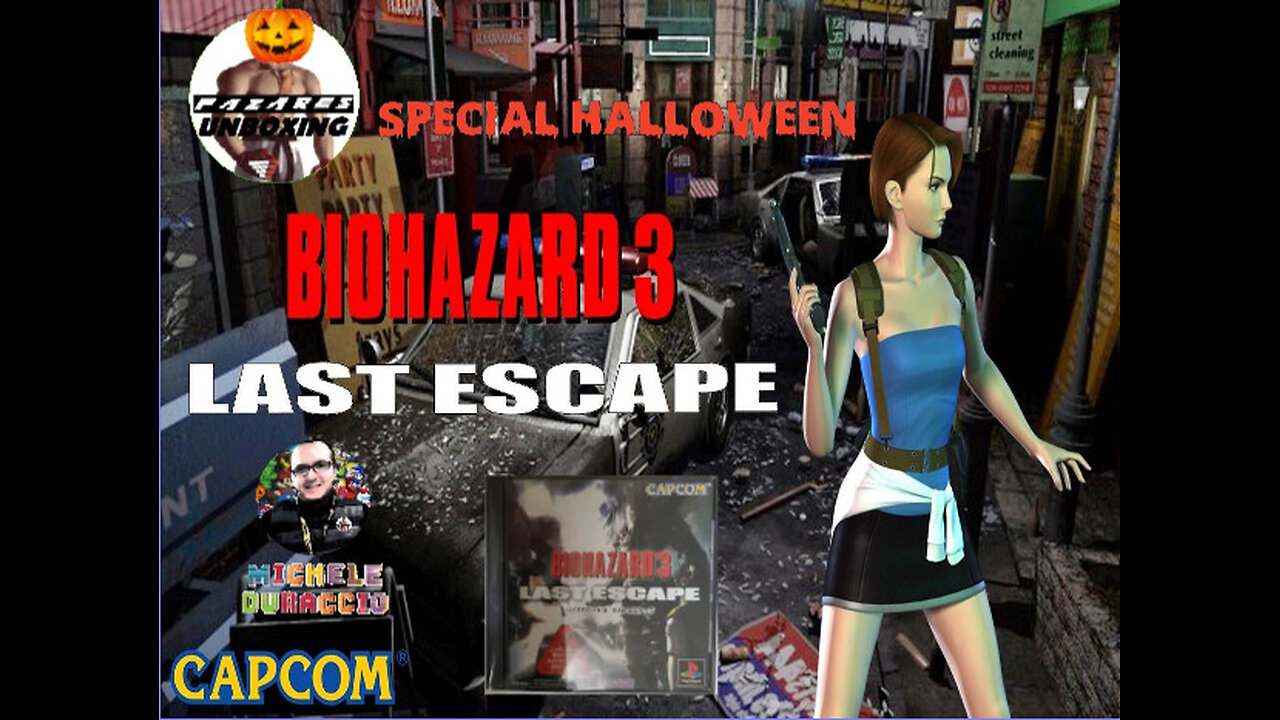 Fazares Unboxing Special Halloween - BIOHAZARD 3: THE LAST ESCAPE/RESIDENT EVIL 3: NEMESIS PS1 (ITA)