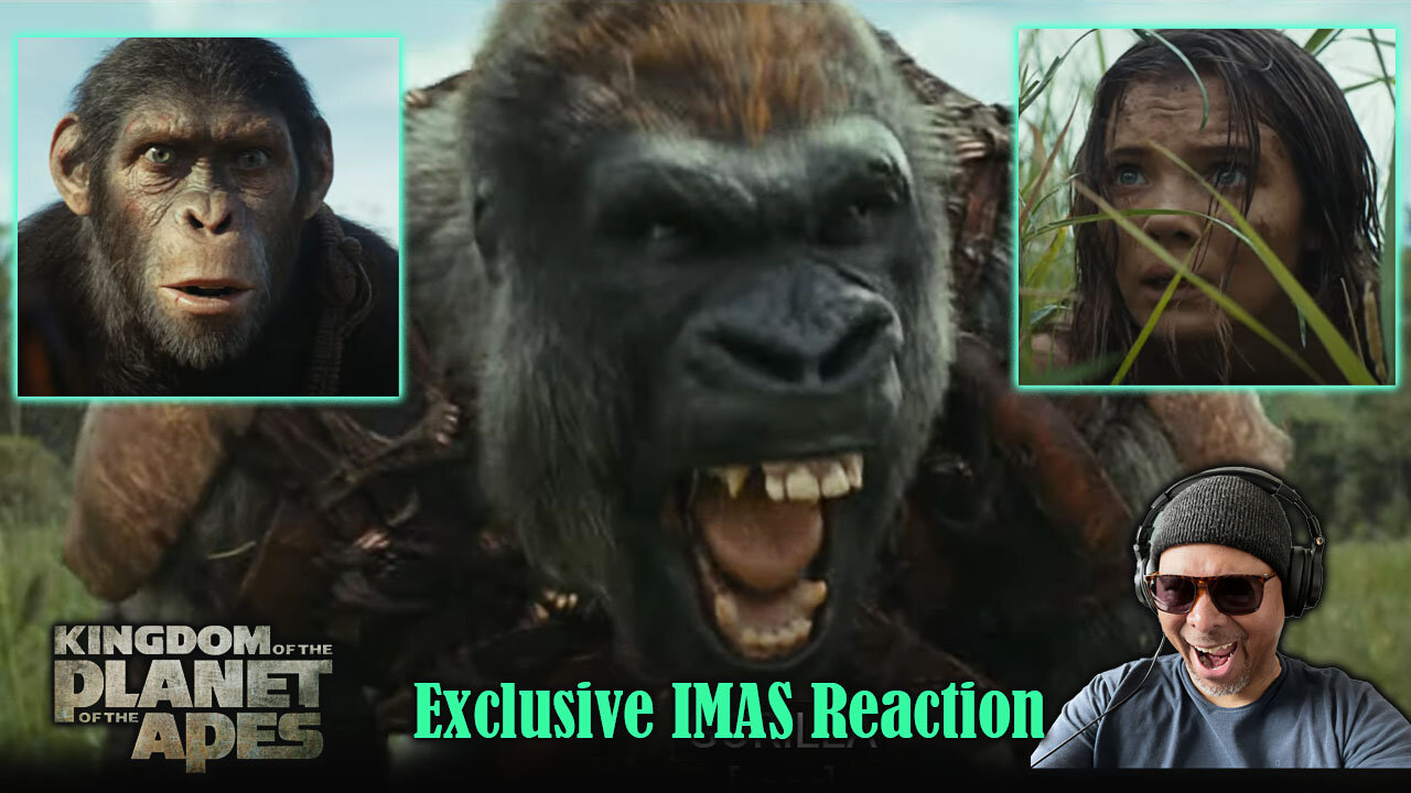 Kingdom Of The Planet Of The Apes Exclusive IMAX Reaction!