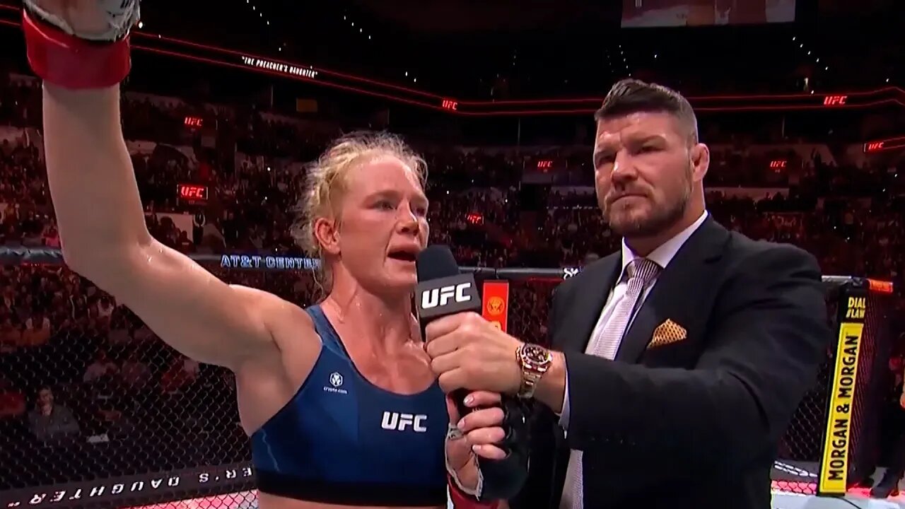 Holly Holm Octagon Interview | UFC San Antonio