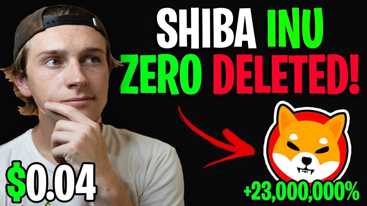 SHIBA INU COIN 🔥 24 HOURS TILL SHIB DELETES A ZERO! 🚨 SHIB PRICE PREDICTION 💯