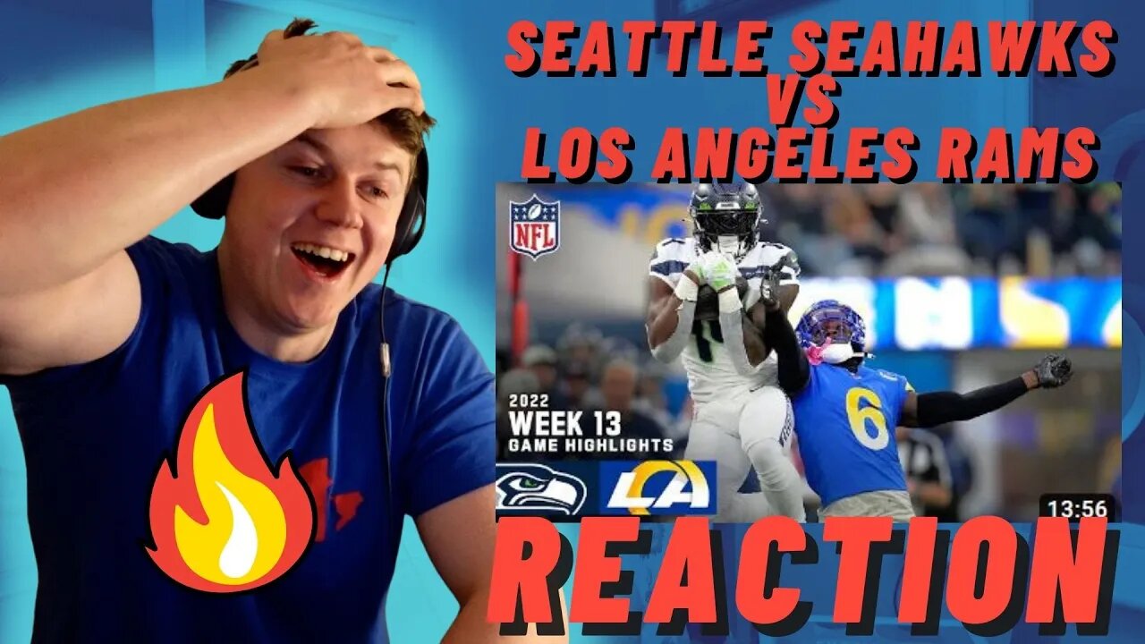 IRISH REACTION Seattle Seahawks vs. Los Angeles Rams | 2022 Week 13 Game Highlights