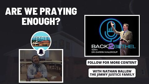 Are We Praying Enough?