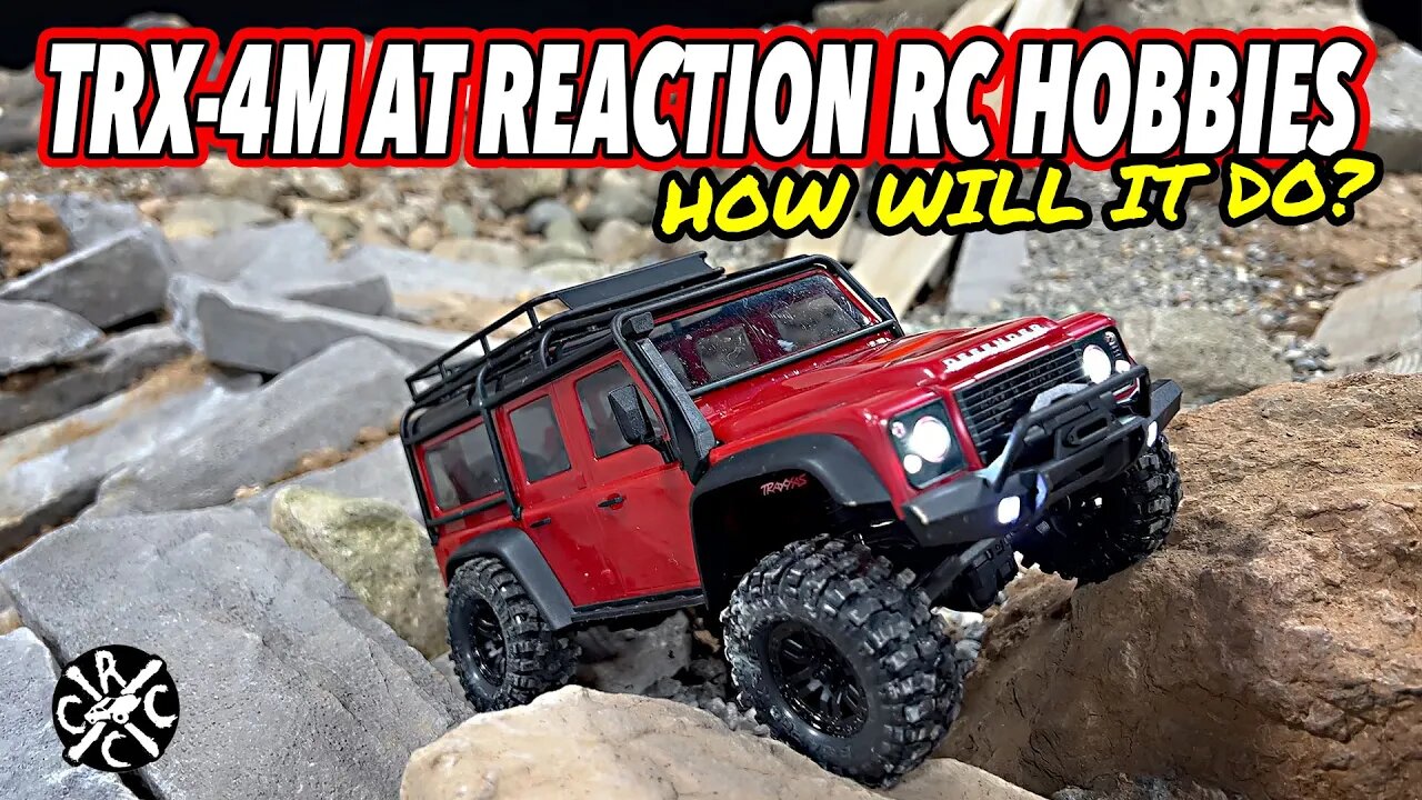 TRX-4M Takes On The Reaction RC Indoor Course. How Will It Perform?