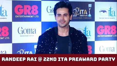 Randeep Rai Talked About His Upcoming Project | 22nd ITA Preaward Party 2022