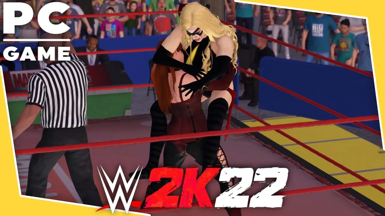 Scarlet Witch vs. Ms. Marvel! WWE 2K22: Requested Bearhug Iron Woman Match