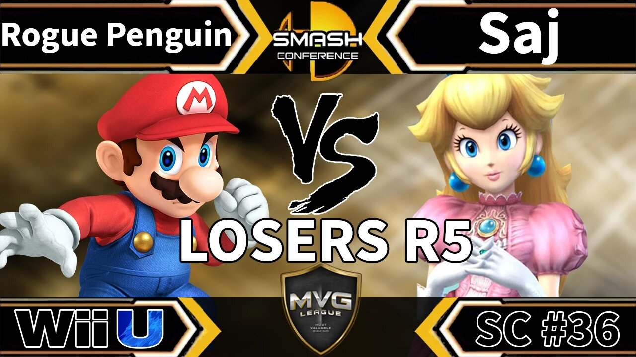 Rogue Penguin vs. Saj - Losers R5 - Smash Conference 36