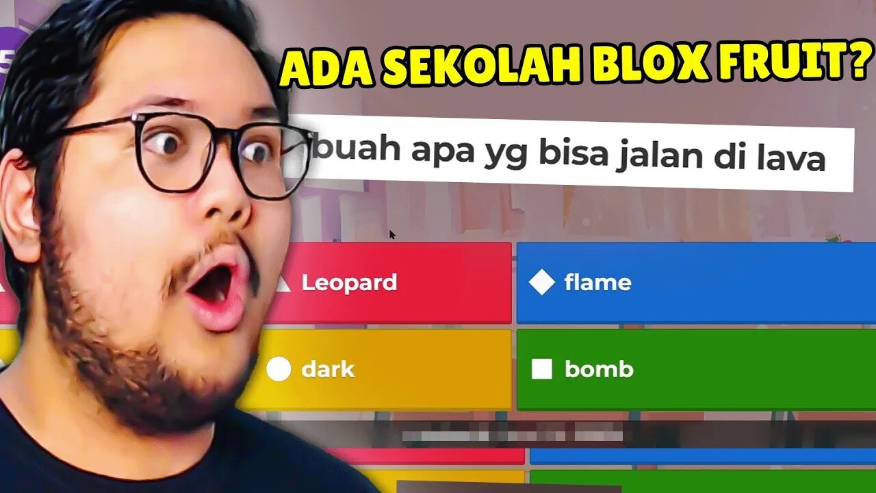 AKU BUAT ULANGAN SEKOLAH DI BLOX FRUIT