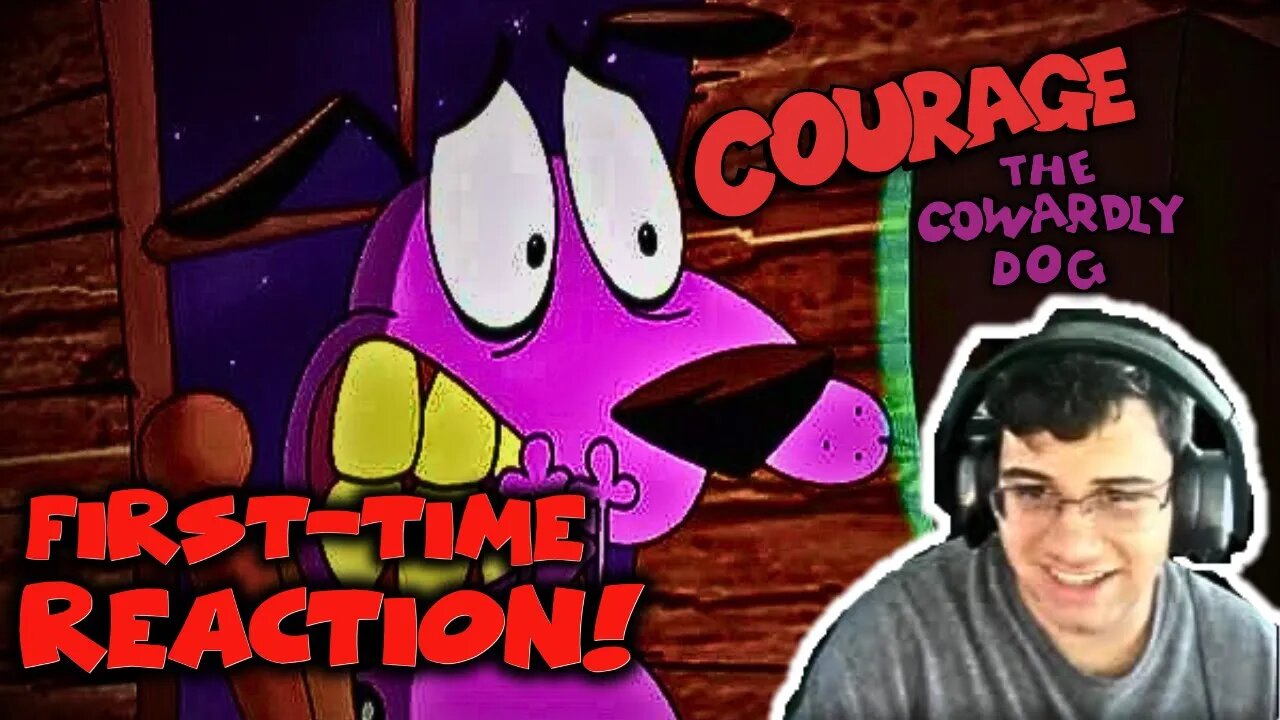 Not How I Remember it | FIRST-TIME REACTION To 'COURAGE The Cowardly Dog'