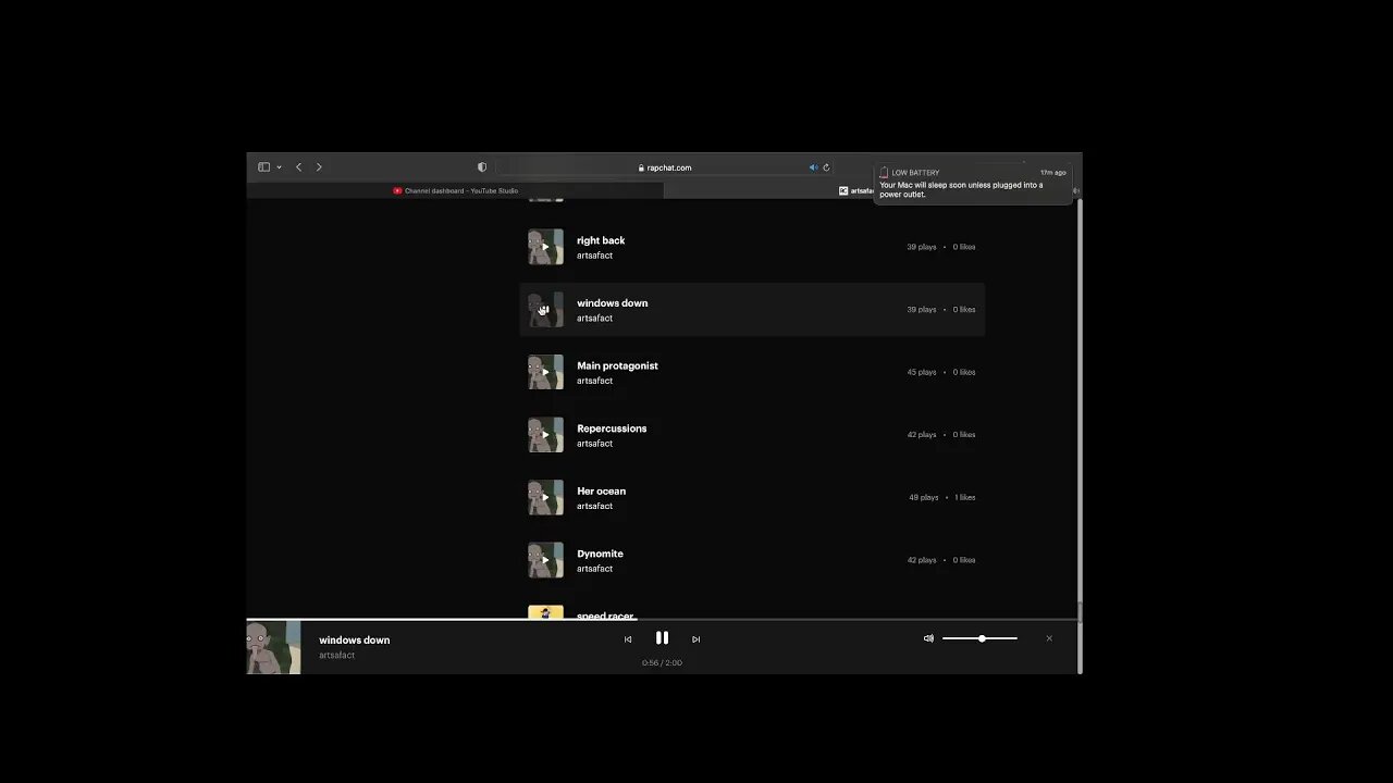 artsafact Live Stream