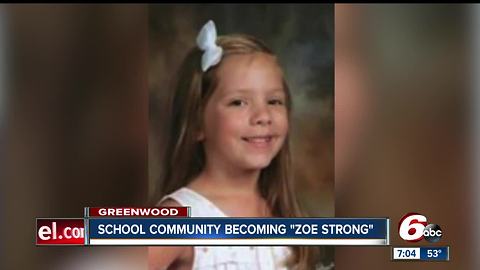 Greenwood community comes together "Zoe Strong" to raise money for memorial