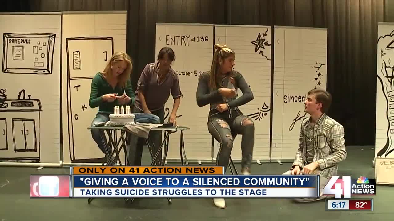 'Nap the Play,' which takes aim at teen suicide, comes to Kansas City