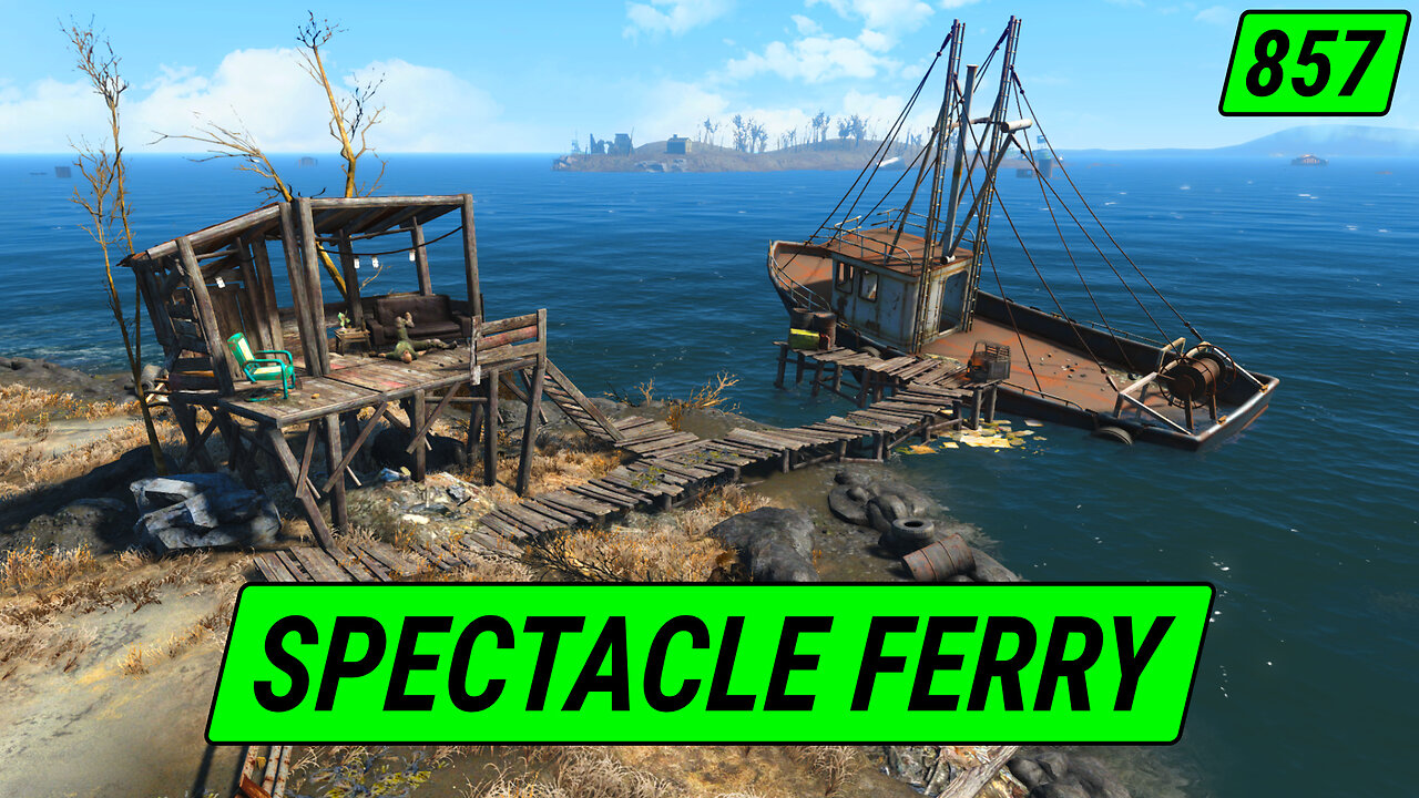 Mysterious Spectacle Ferry | Fallout 4 Unmarked | Ep. 857