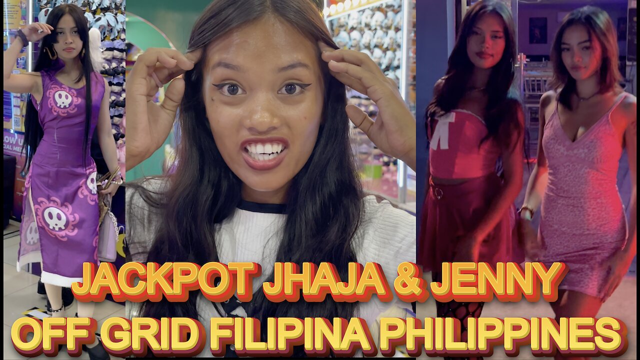 🇵🇭 Filipina Barbie Jhaja Game Center Jackpot & Pretty Jenny Filipinas Off Grid Living Philippines