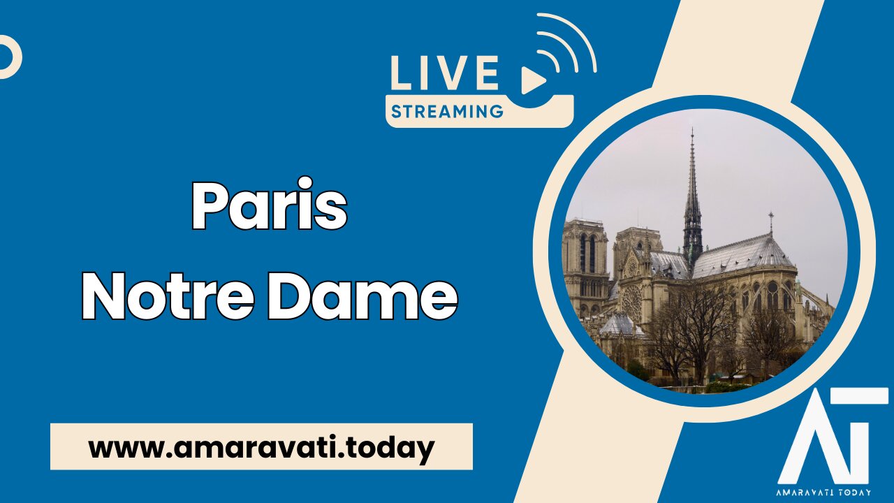 Notre Dame Cathedral Preview Ahead of Macron Visit | Amaravati Today Live