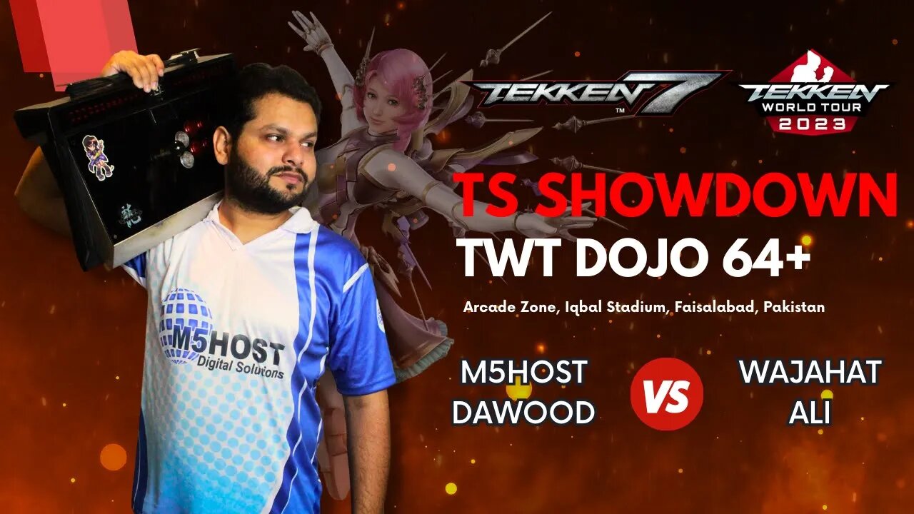 Tekken 7 TS SHOWDOWN Pools | M5Host Dawood Sikandar (Alisa) vs Wajahat Ali (Bryan)