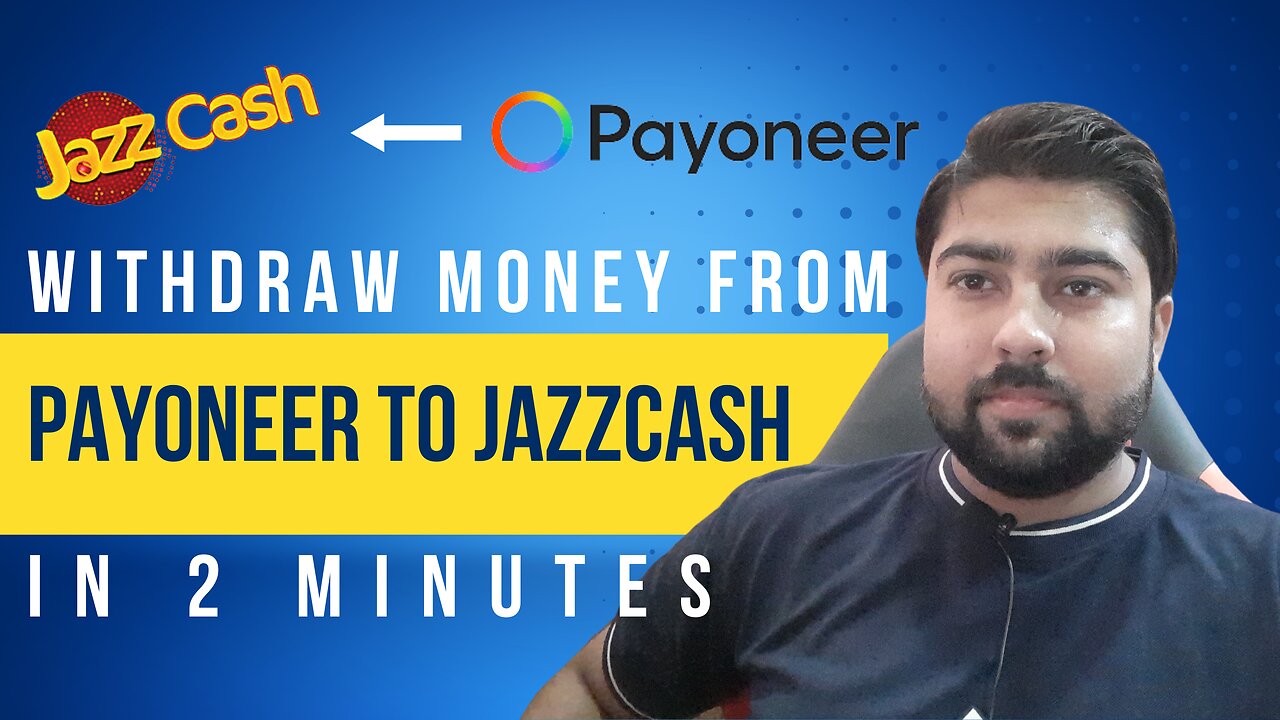 How to withdraw money from Payoneer to JazzCash