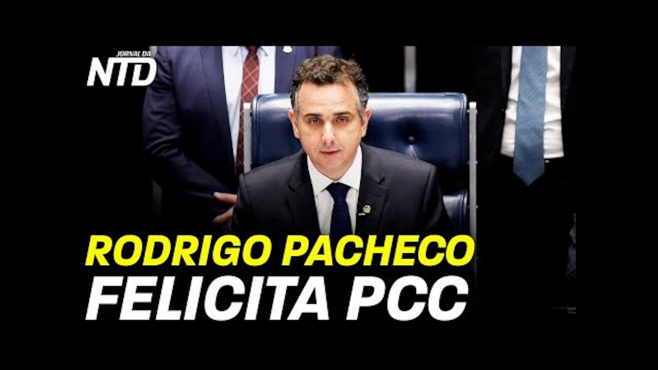 Rodrigo Pacheco, presidente do congresso felicita secretário-geral do PCC, Xi Jinping