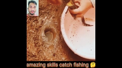 Amazing skills catch fishing
