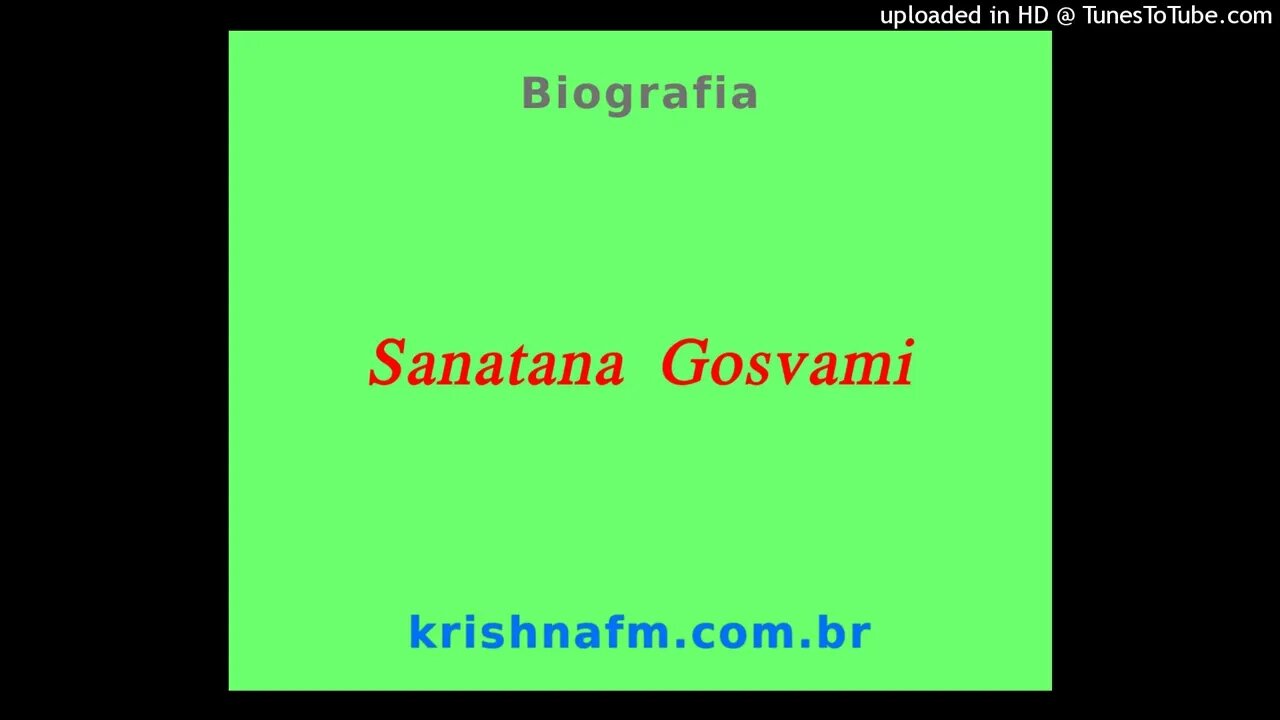 Sanatana Gosvami perfil