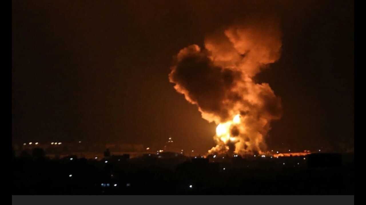 Here Comes Isreal! As expected!! Israel launches 100's of airstrikes military targets in Syria"