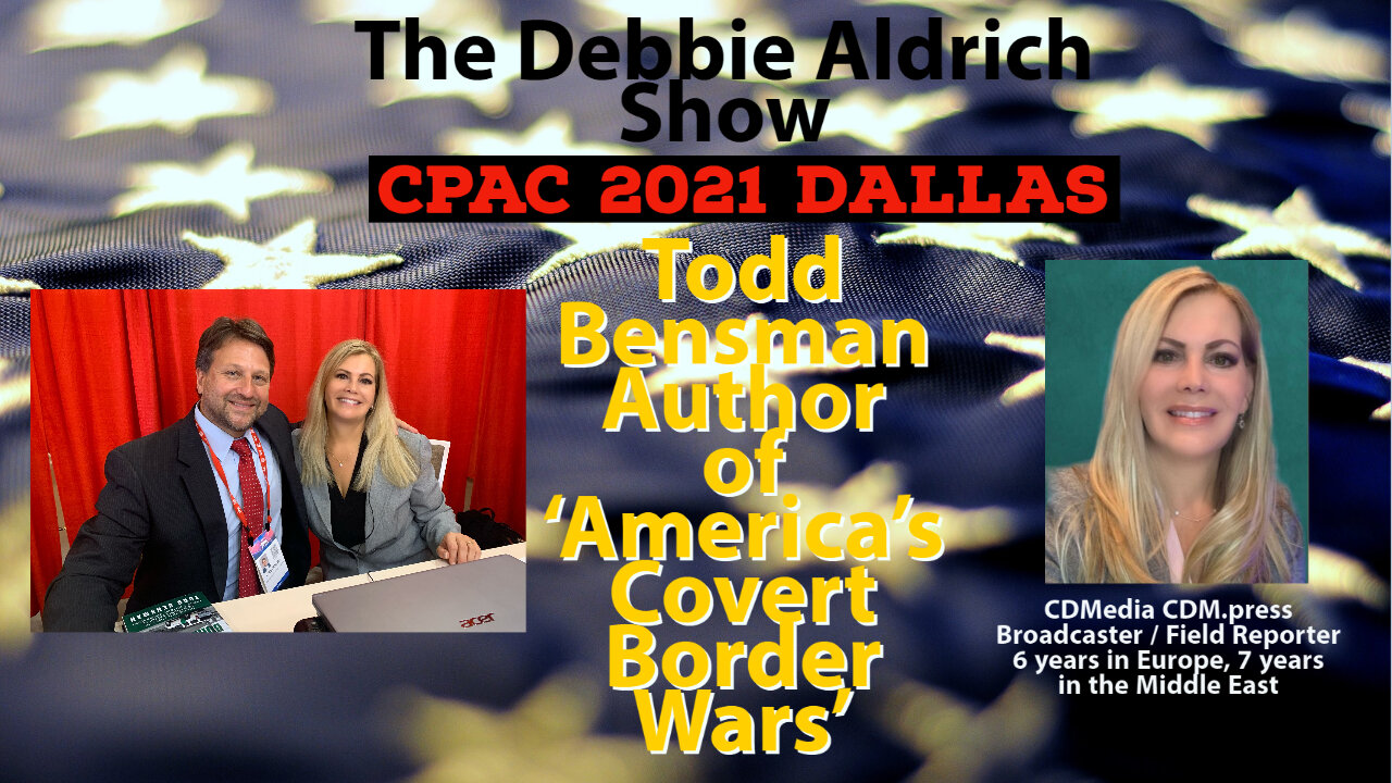 Debbie Aldrich interviews Todd Bensman at Author 'America's Covert Border War'