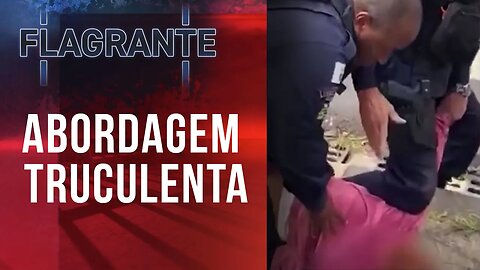 Mulher é agredida por policiais na porta de posto de saúde | FLAGRANTE JP