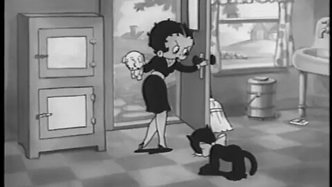 BETTY BOOP: Taking The Blame classic cartoon