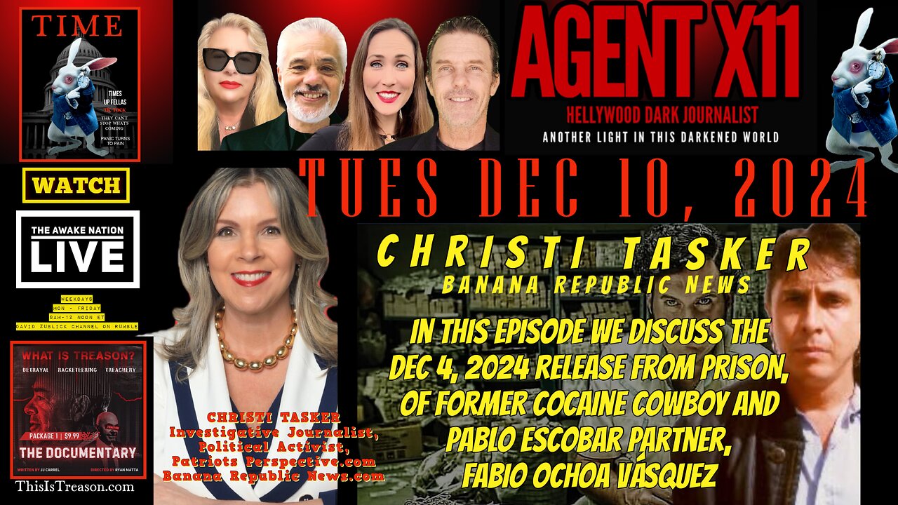 AGENT X11: EP 73: CHRISTI TASKER: BANANA REPUBLIC NEWS