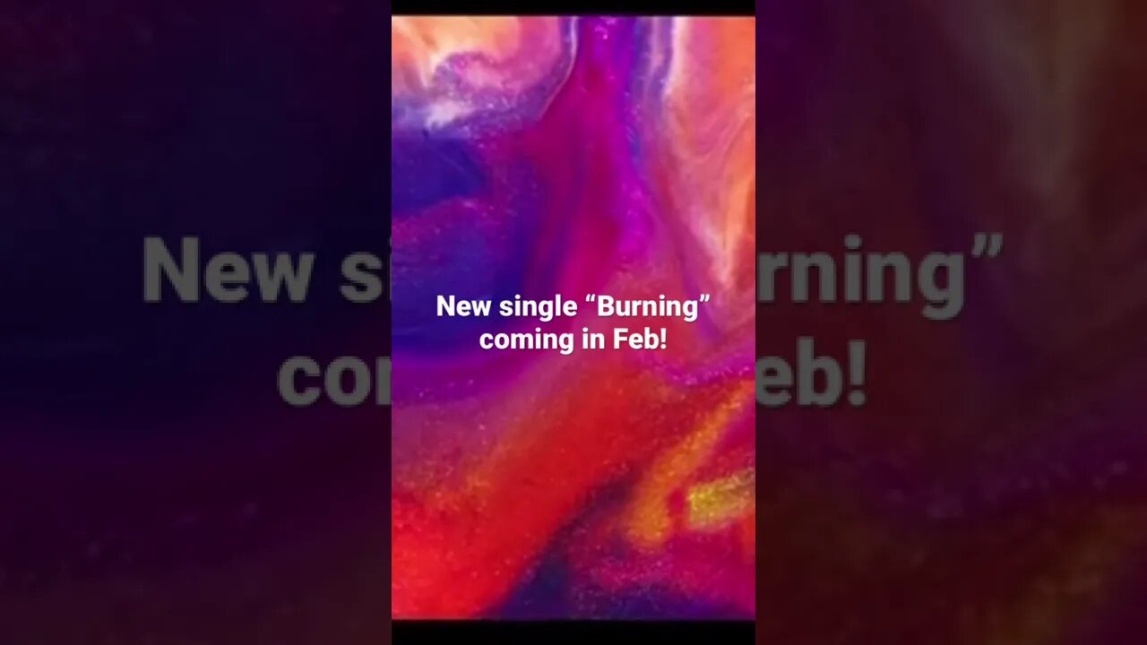 New solo single “Burning” coming in Feb. make sure you’re subscribed for updates.