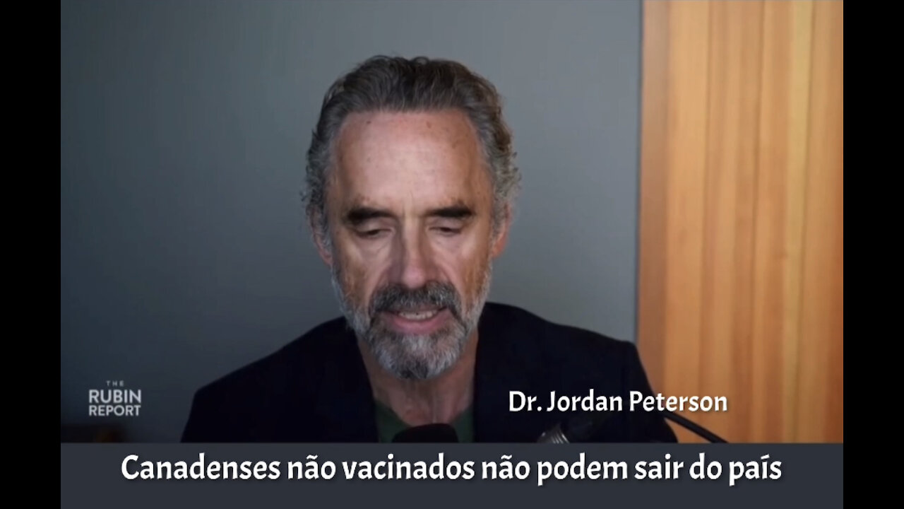 Dr. Jordan Peterson furioso com o passaporte sanitário