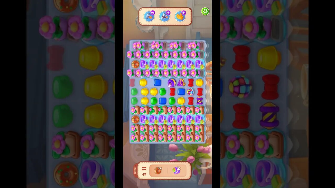 Shorts Playrix Homescapes Gameplay Walkthrough Level 12766-010