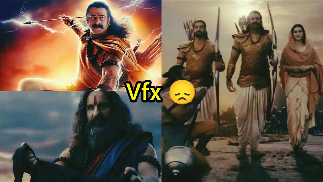 Adipurush trailer VFX disappointed 😞 | Adipurush trailer explained