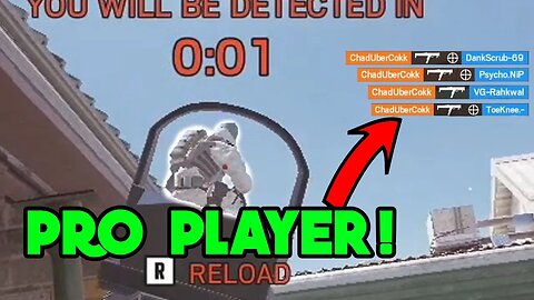 Playing against a PRO PLAYER - Rainbow Six Siege