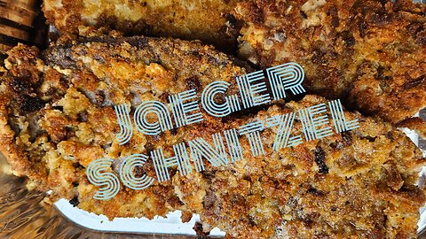 How I make Jaeger Schnitzel.